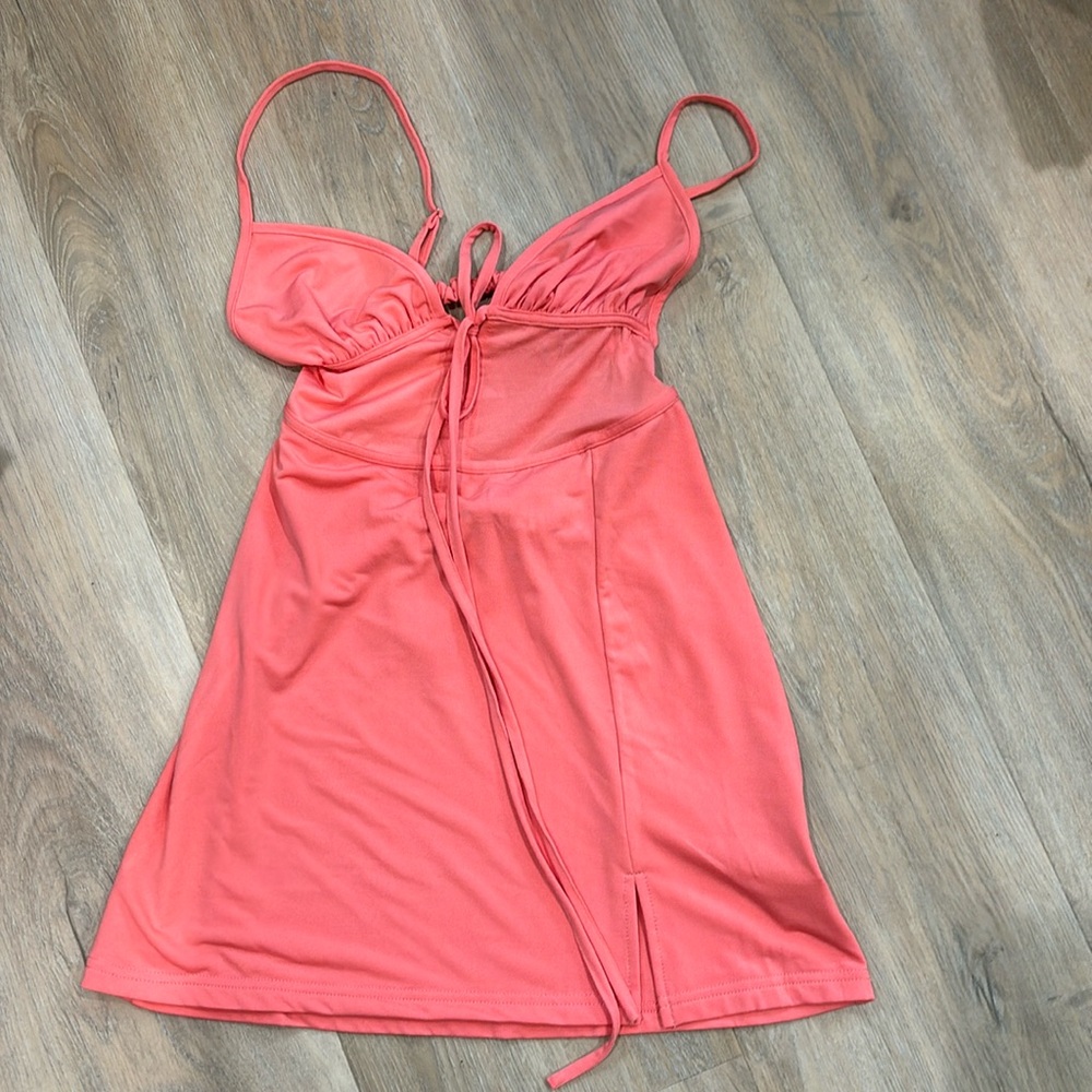 GREY BANDIT PINK MINI DRESS